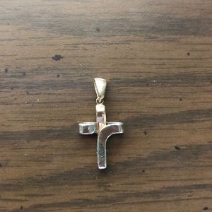 14k Gold Wrap Cross