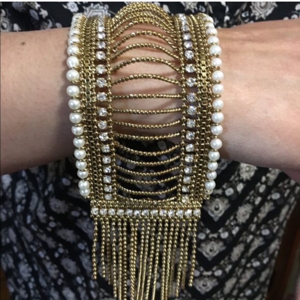 NWOT  Polki metal bracelet