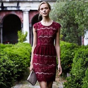 Anthropologie - Maeve Peplum Dress - Size Xsmall