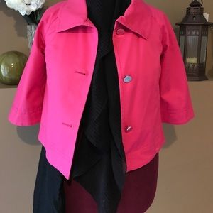 Hot pink jacket