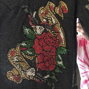 Long sleeve tunic length Forever 21  top