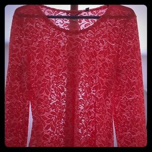 BKE lace shirt