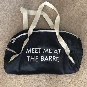 Gym bag from Fab Fit Fun