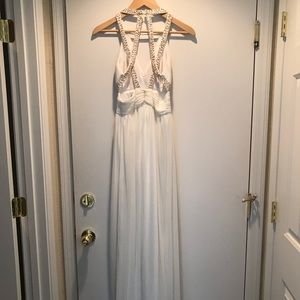 Betsy & Adam floor length gown