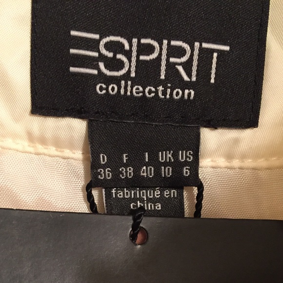 Vintage Esprit Collection Vest sz 6 New - Picture 2 of 8