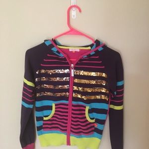 Little Miss Matched Girls Cardigan Sz Small (8-10)