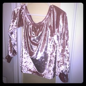 Velvet top