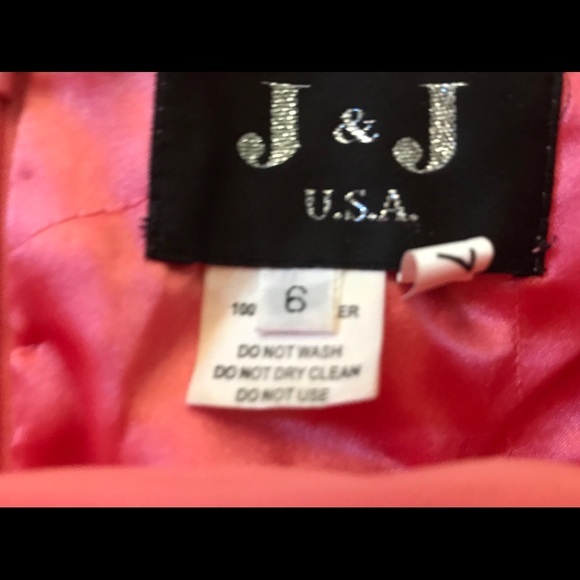 Peach one shoulder gown. Prom dress, Bridesmaid - Picture 4 of 4