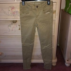 American Eagle Cargo Skinny Jeans