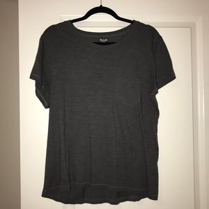 Madewell Whisper Cotton crewneck pocket tee