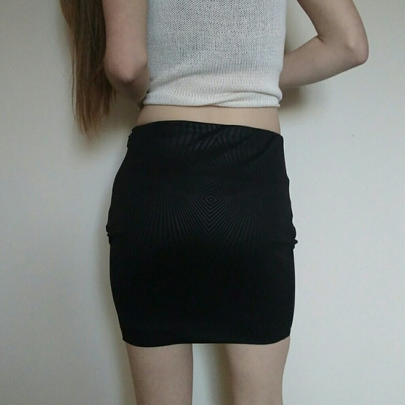 SOLD* NWT bebe High Waist Bodycon Skirt - Picture 7 of 8