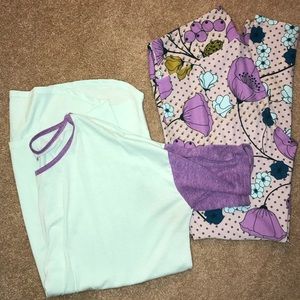 Lularoe M Irma and TC leggings outfit