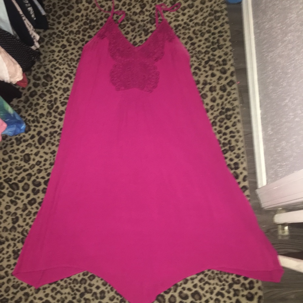 Pink Flowy dress