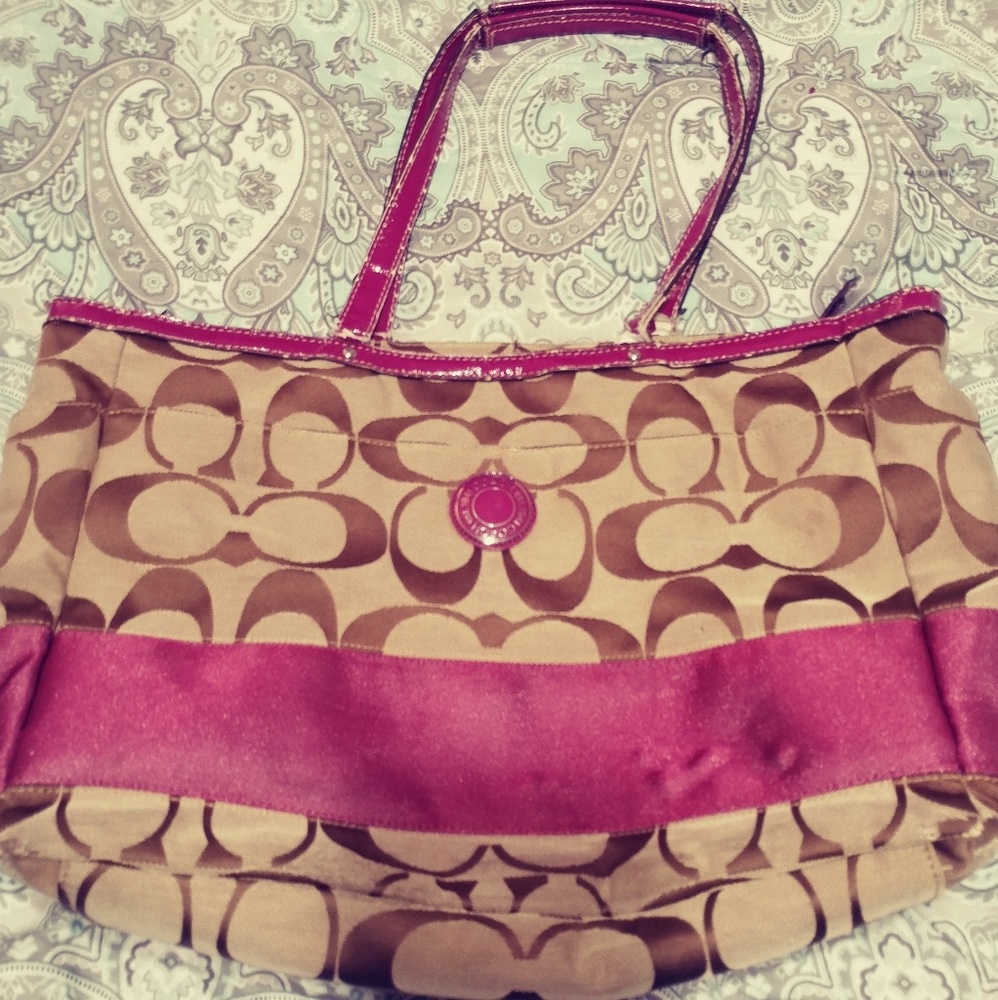 Coach diaper bag