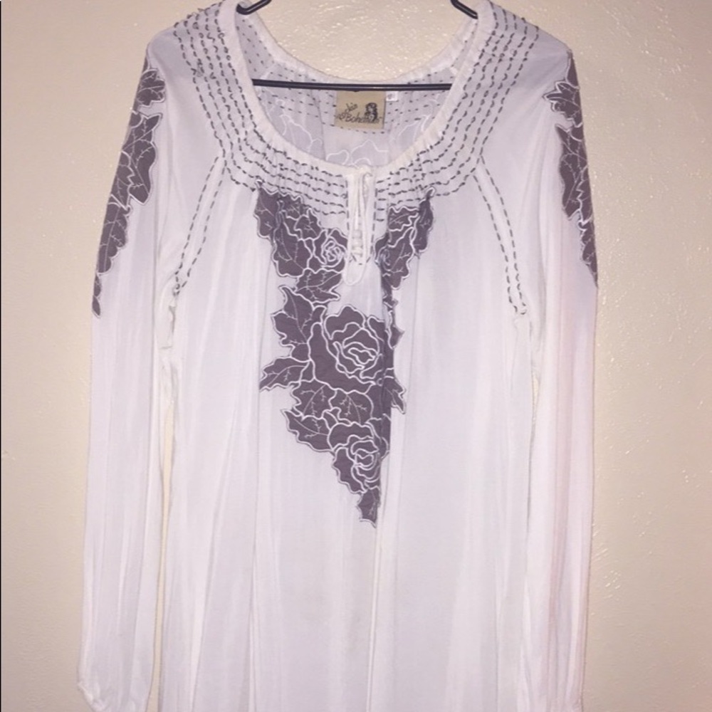 White Rockin Bohemian shirt
