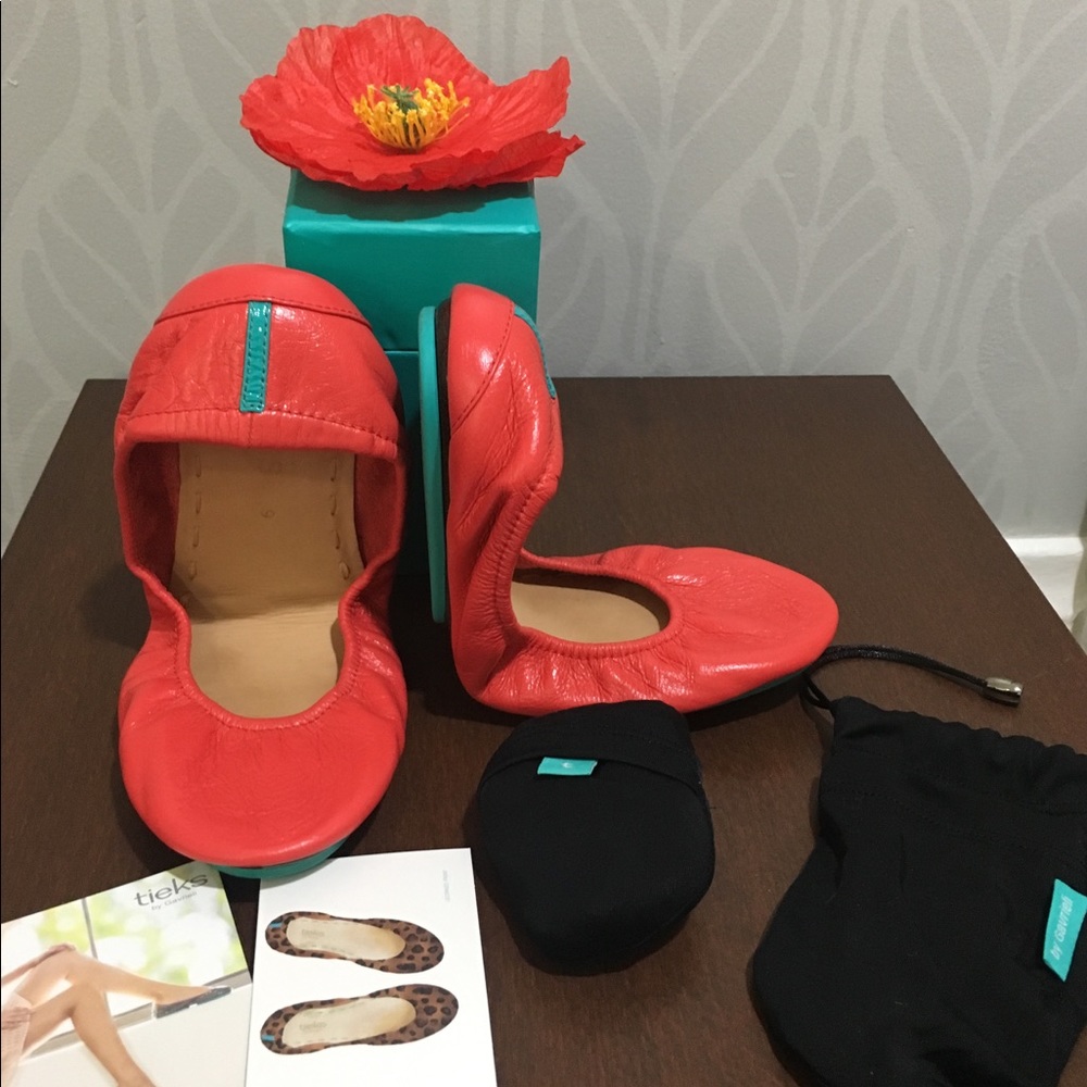 tieks by Gavrieli in Poppy size 9