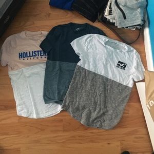 Bundle of Hollister tees