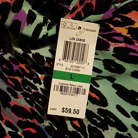 sleeveless blouse multicolored - Picture 3 of 4