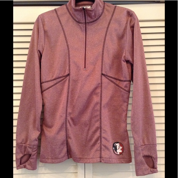 J America Tops - Training Top 1/4 Zip - Florida State University