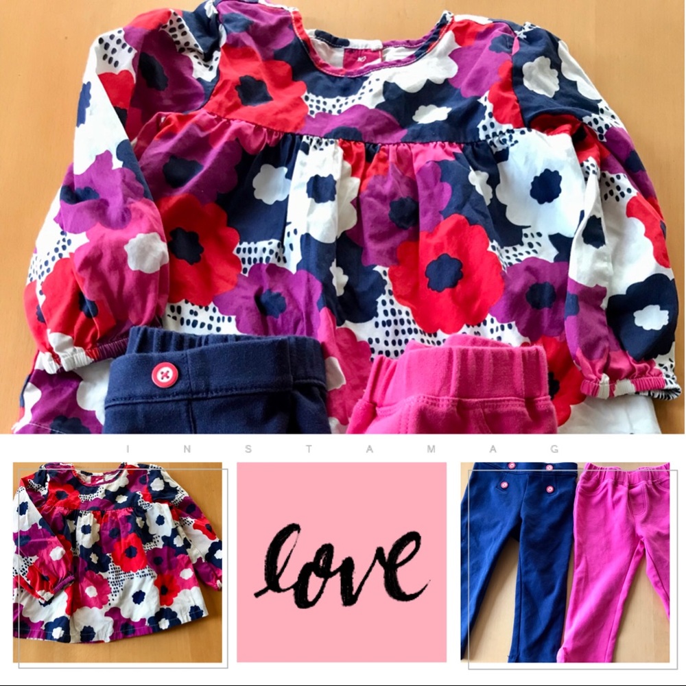 Gymboree T-shirt and pants 18-24 months,
