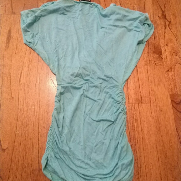 🌺 5/$25 Wet Seal Teal Turquoise Blouse Top - Picture 2 of 7