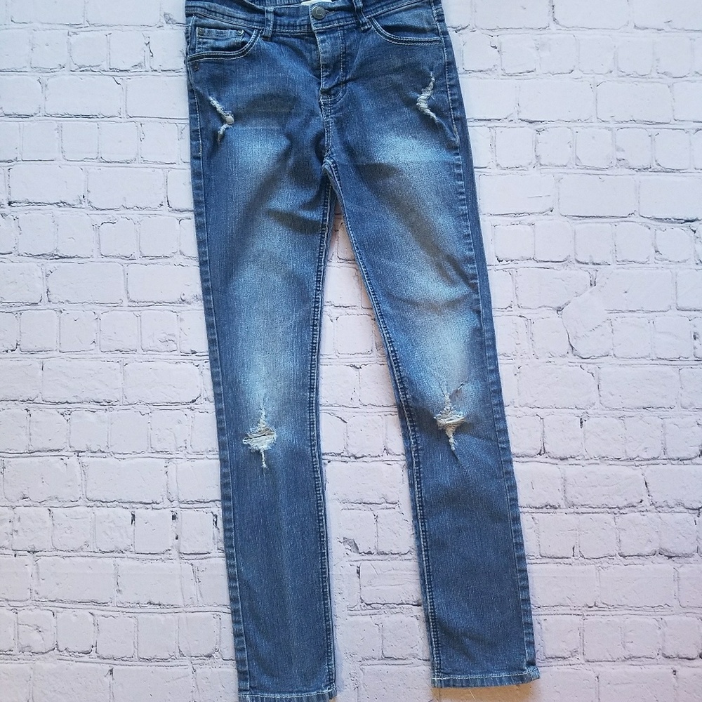 YASO Distressed Girls Jeans Size 14