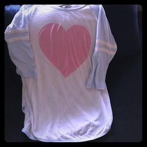 Wildfox heart sleep shirt