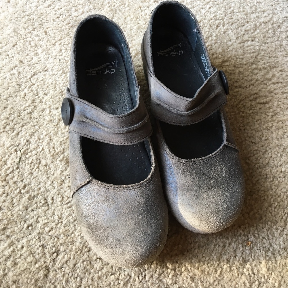 Dansko Crepe Mary Janes SZ39