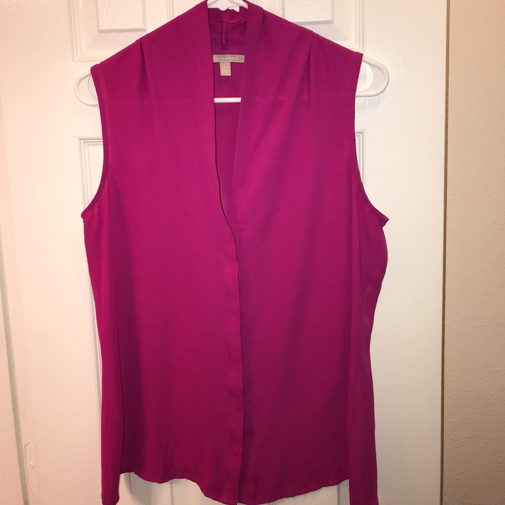 Beautiful Magenta Banana Republic Blouse