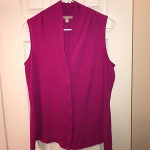 Beautiful Magenta Banana Republic Blouse