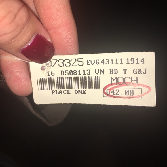 Brownish purple gown - Picture 4 of 4