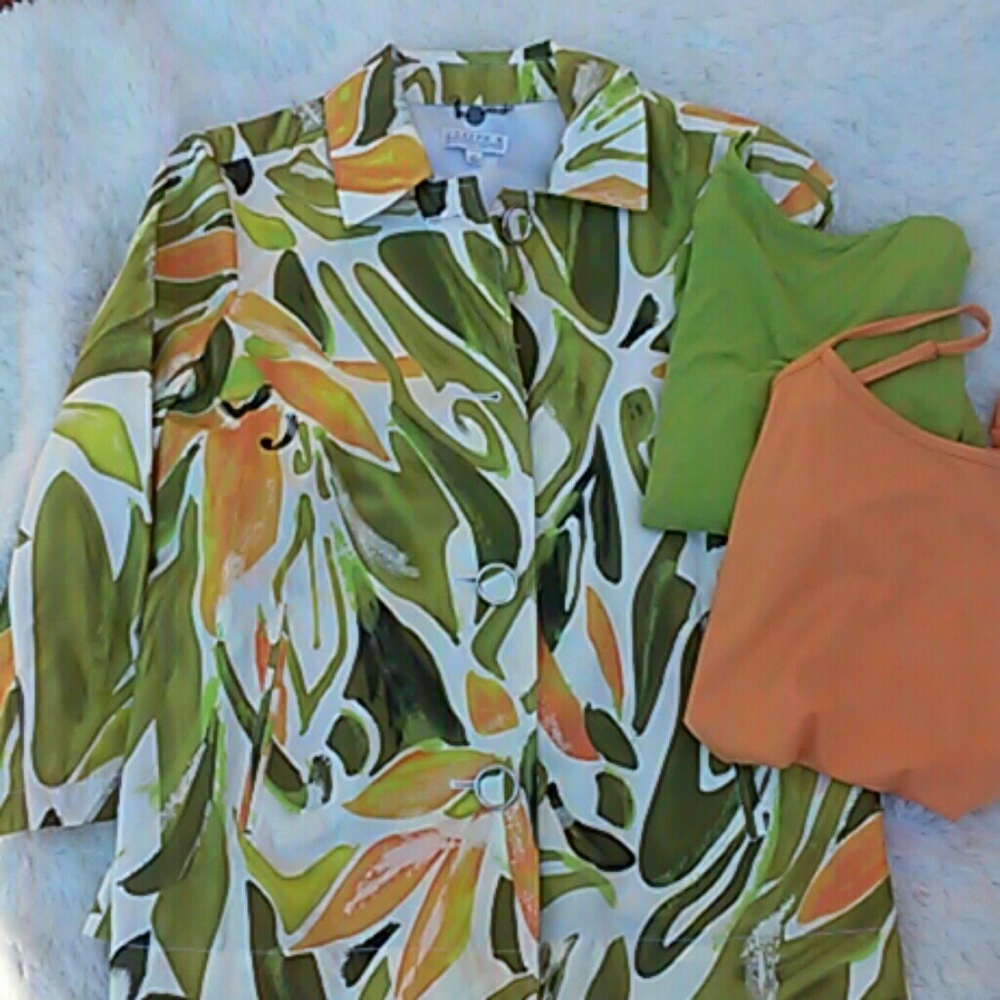 JOSEPH A *Tropical Swing Jacket