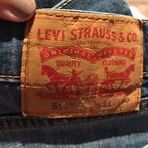Men’s Levi Strauss jeans.