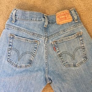 Levi's relaxed bootcut jeans