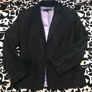 ✔️ANNE KLEIN Black Lined Blazer Jacket Size 10