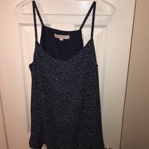Navy blue Ann Taylor LOFT Blouse