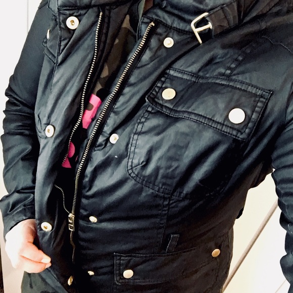 ONLY black winter jacket - Picture 6 of 7