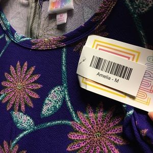 Lularoe Amelia dress, size M