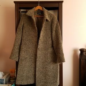 Nicole Miller alpaca coat