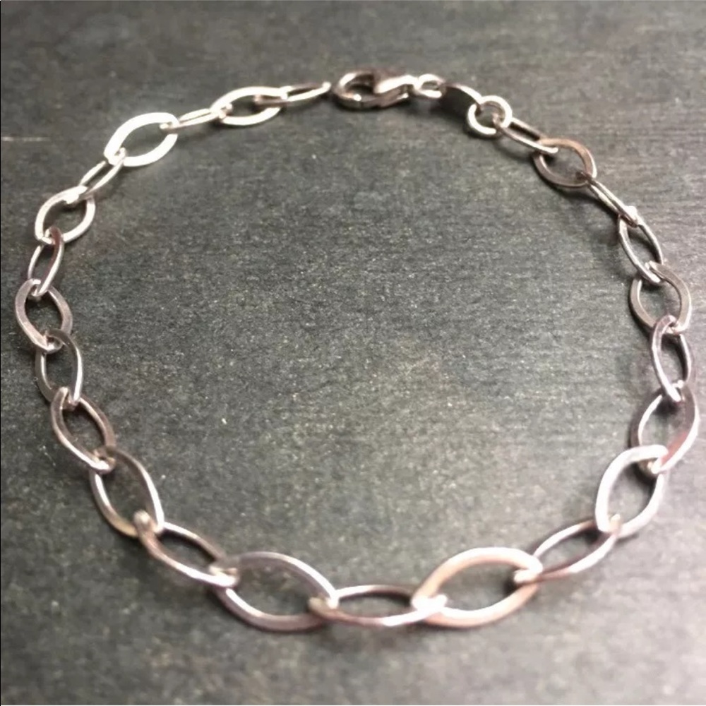 New 14k Layer On Solid Sterling Silver Bracelet - image 1