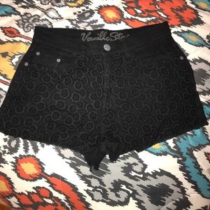 Black shorts