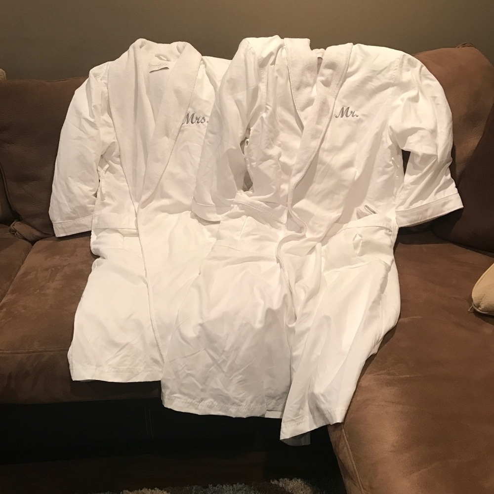 Brand new Mr and Mrs bathrobes