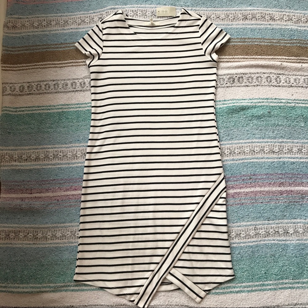 Asymmetrical Hem Dress