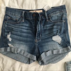 Hollister High Waisted Shorts