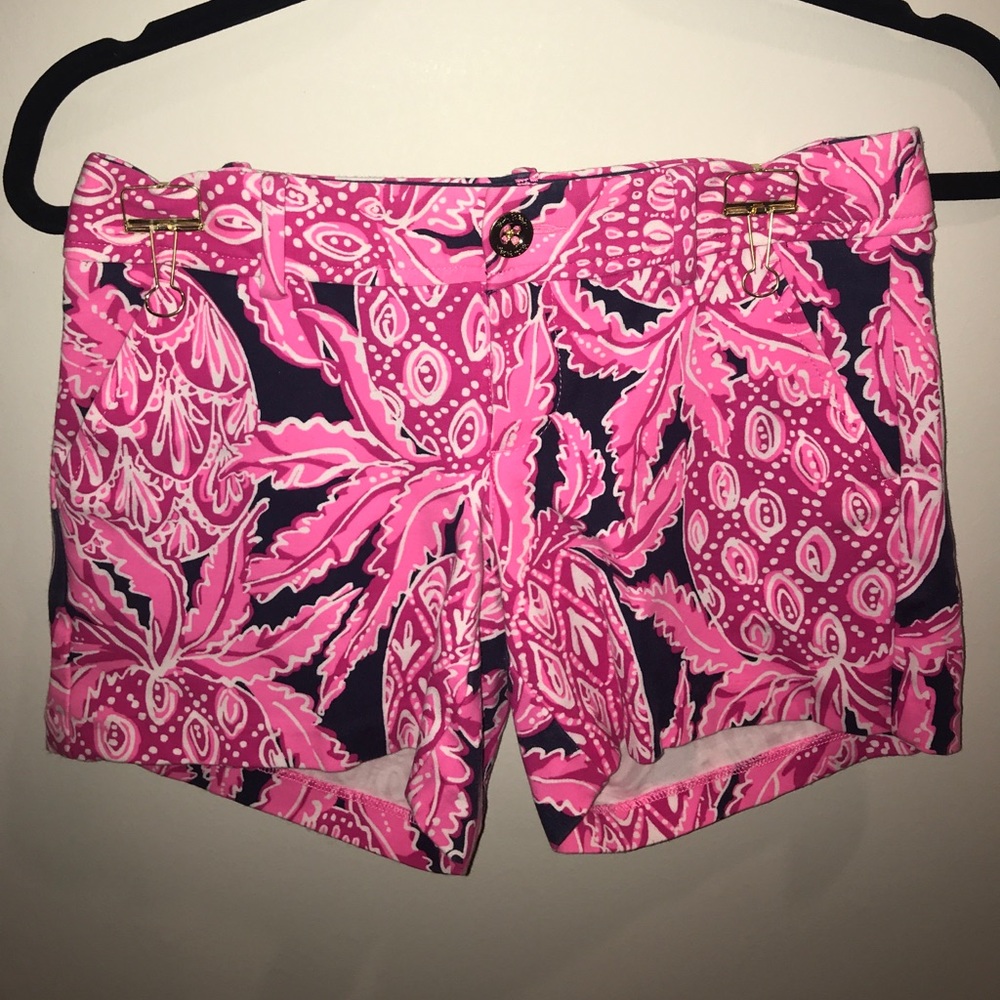Lilly Pulitzer Pineapple Print Shorts