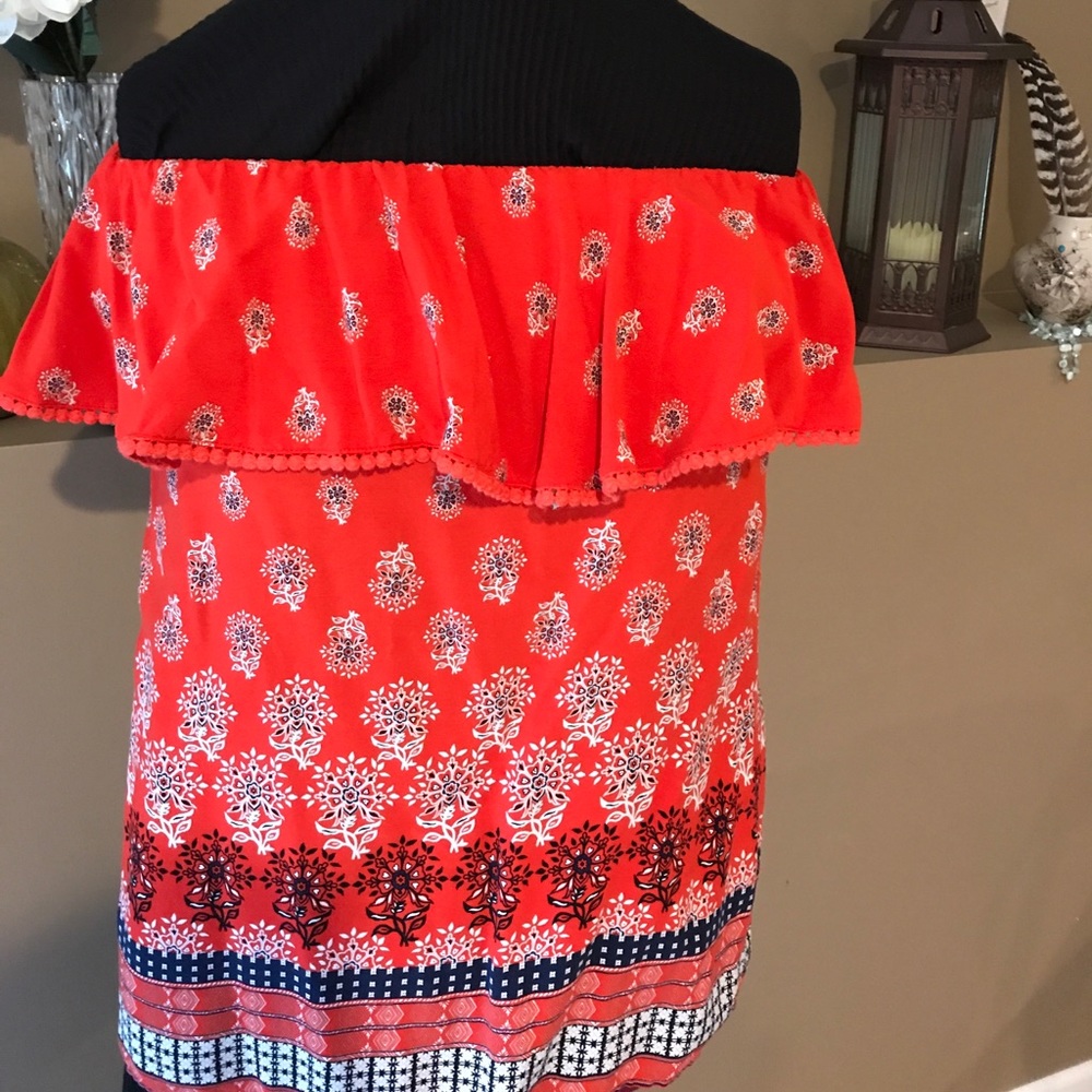 Off shoulder top