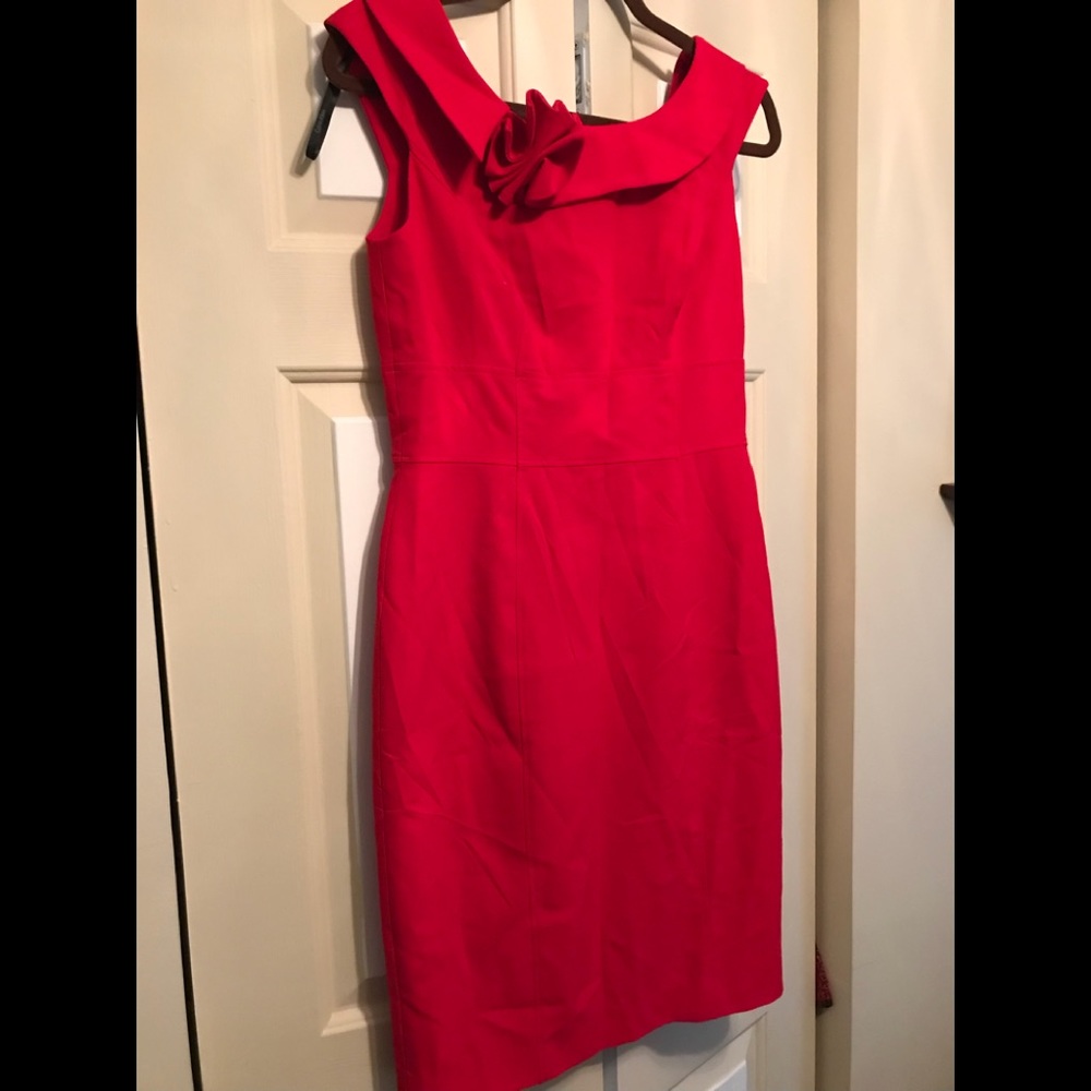 Beautiful red Calvin Klein dress