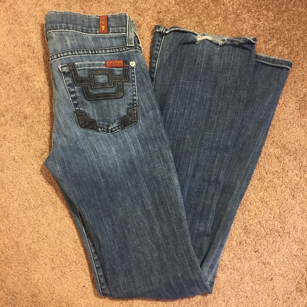 Seven for All Mankind bootcut jeans size 26