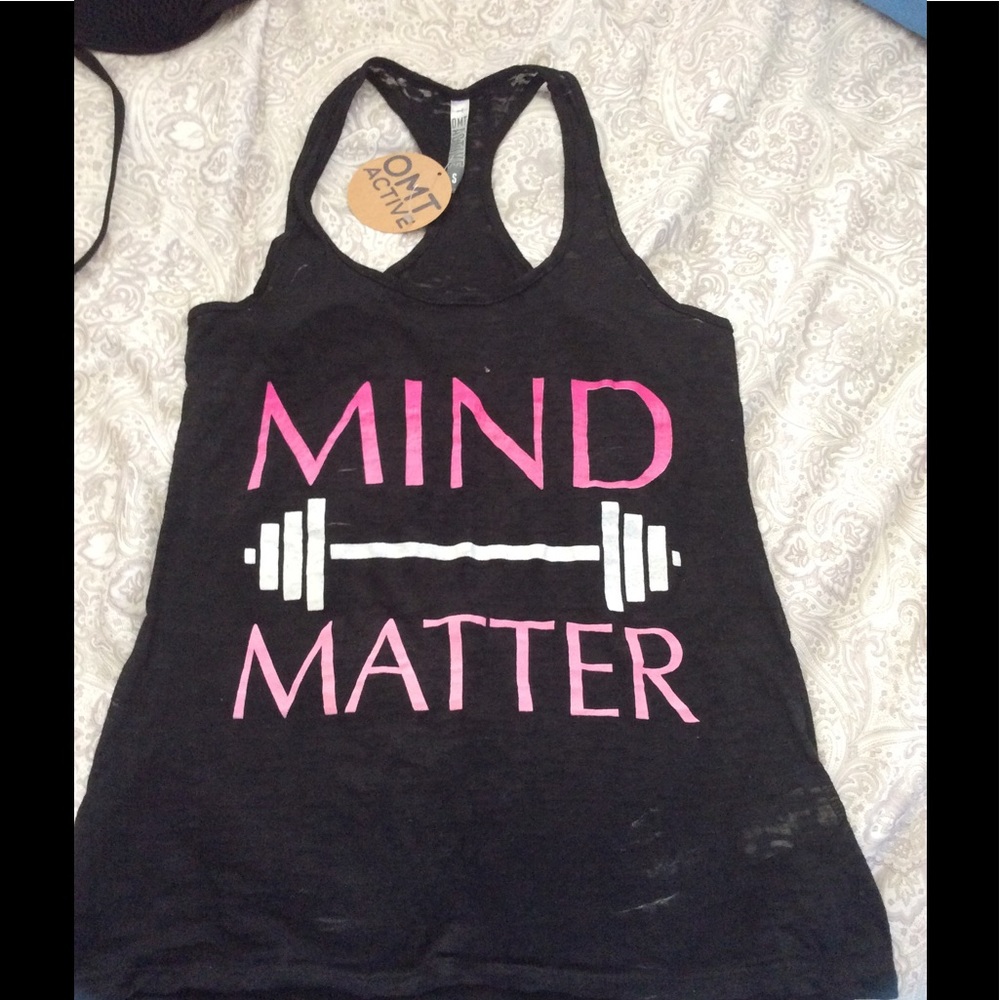Black tank top