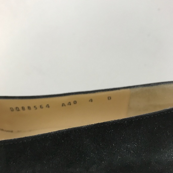 Salvatore Ferragamo Black Suede Shoes - Picture 5 of 8